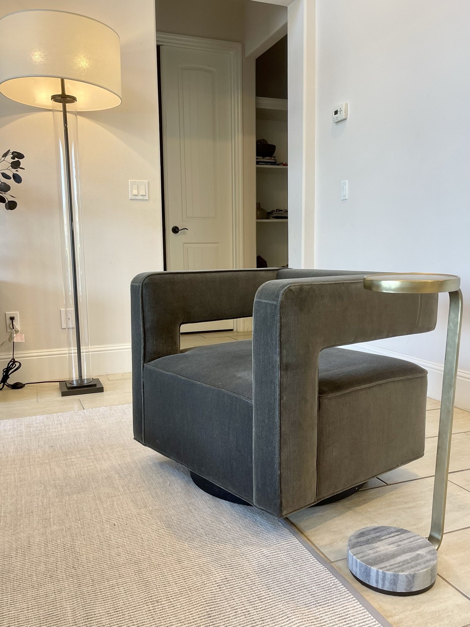 Restoration Hardware Swivel Chair for Sale in Windermere FL OfferUp