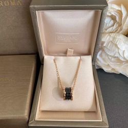 Bvlgari  Classic Rose Gold Black Ceramic