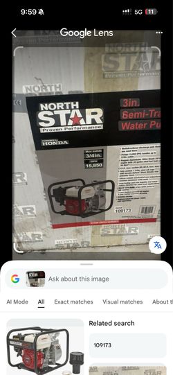 Trash pump 3 inch