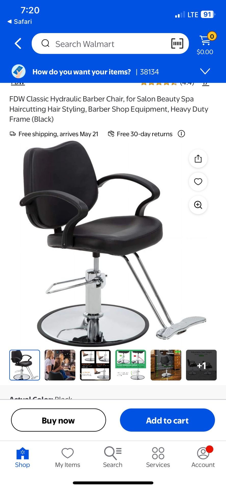 Salon Chair