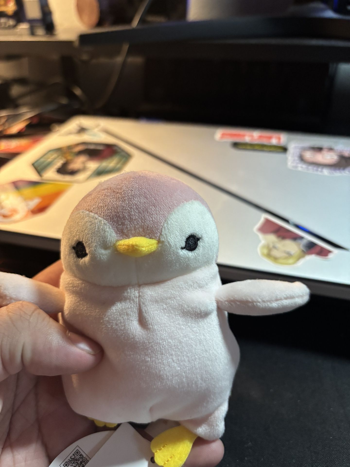 Shinada Global Mochi Penko Pink Mini Stuffed Animal