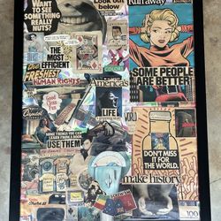 Magazine Poster Wall Decor - Collage
