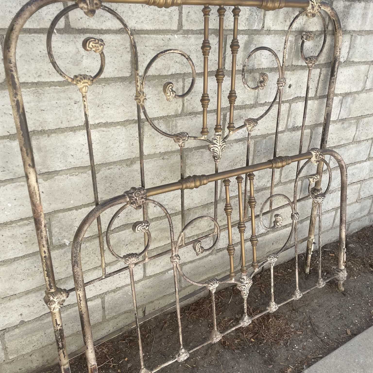 Queen Iron Bed Frame 