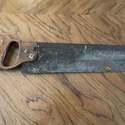 Vintage Hand Saw
