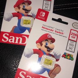 256GB Nintendo Switch SanDisk Card