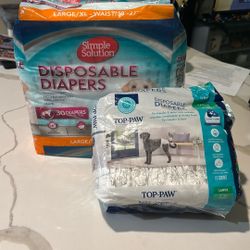 Dog Diapers Female Disposable 