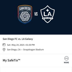 San Diego FC Vs. LA Galaxy