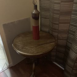 End Wooden Table