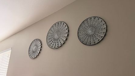 Silver Wall Decor