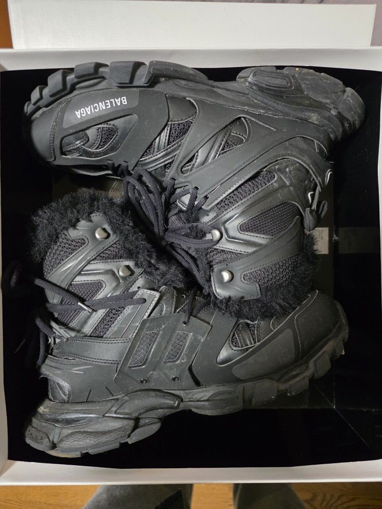 Balenciaga Fur Boots