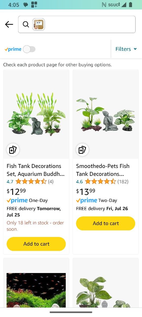 Fish Tank Decorations
