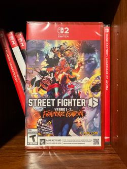 Street Fighter 6 Years 1-2 Fighters Edition Nintendo Switch 2