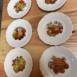 vintage Winterling Bavaria fruit plates