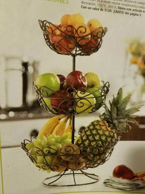 Frutero de 3 niveles PRinCEss HoUsE
