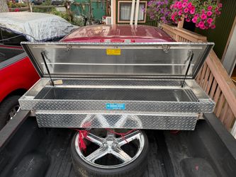 Adrian Steel Aluminum Diamond Plate Truck Tool Box