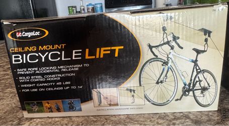 2 Ceiling Mount Bicycle Lifts