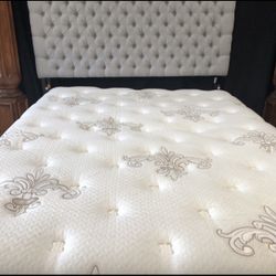Pillow Top 💜QUEEN 💜MATTRESS AND 💜BOX SPRING 