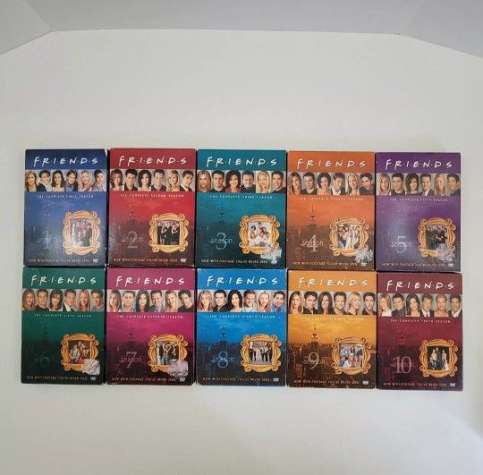 Friends: The Complete Series TV Show DVD Set 1-10 Seasons
