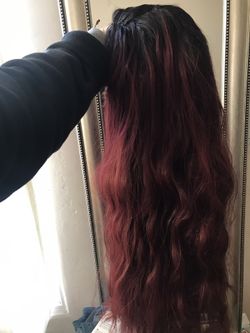 Red Wine Wig 