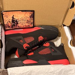 Red Thunder Jordan 4