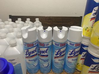 Cleaning supplies