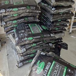 Brand New Black Mulch