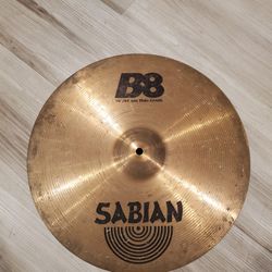 Sabian B8 16" Thin Crash Cymbal 