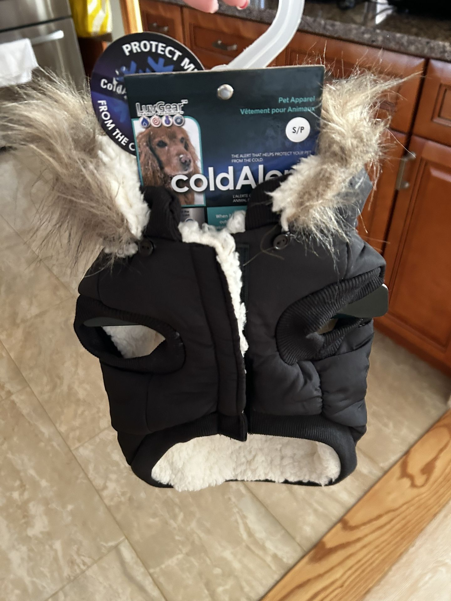 Dog Coat With Removable Hoodie