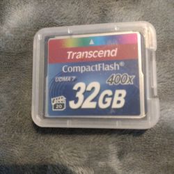 New 32 Gb Compact Flash Memory Card 