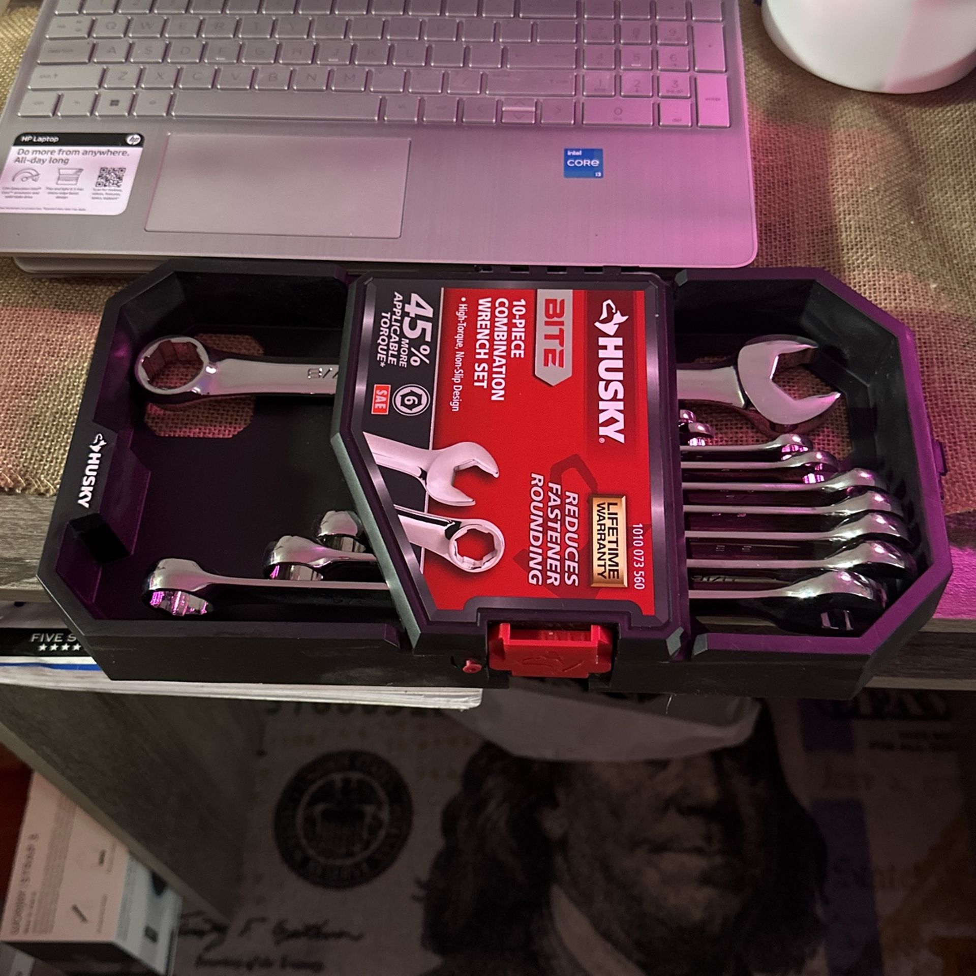 10-piece Combination Wrench Set
