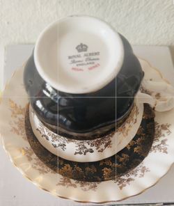 Royal Albert Footed Cup And Saucer