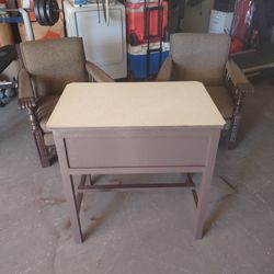 Table and chairs