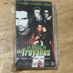 La Noche De Los Troyanos Mexican Gang Spanish VHS New Rare 