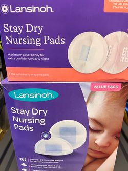 Free - Lansinoh Stay Dry Nursing Pads – 2 Boxes