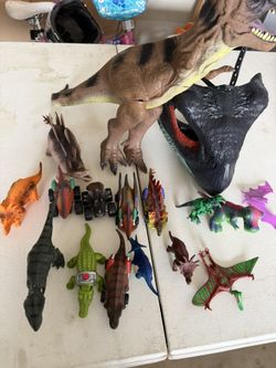 Dinosaur And Car Toys