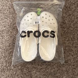 White Crocs - Men’s Size 13 - Brand New