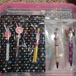 Homemade fancy pens& stylus pens!
