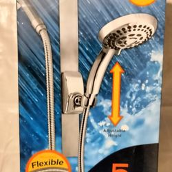 Waterpik Slide Rail Height Select with PowerPulse Therapeutic Massage