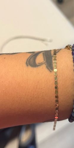 14k gold bracelet