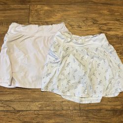 Lot Of 2 Girls All In Motion Light Purple Skorts