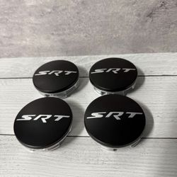 4PCS SET SRT Wheel Center Caps For SRT 2015-2020 Rim Hup Center Covers