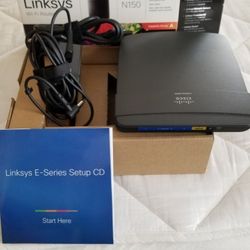 Linksys N150 wifi router. Offer welcome