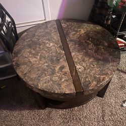 Marble Top Coffee Table 