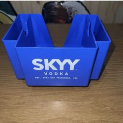 Skyy Vodka Napkin Straw Holder