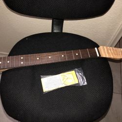 Warmoth  Telecaster Flame Maple Rosewood Fretboard Guitar Neck