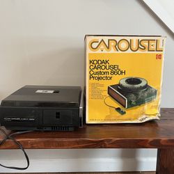 Kodak 760H Carousel Slide Projector Powers On Sold As Is For Parts/Repair