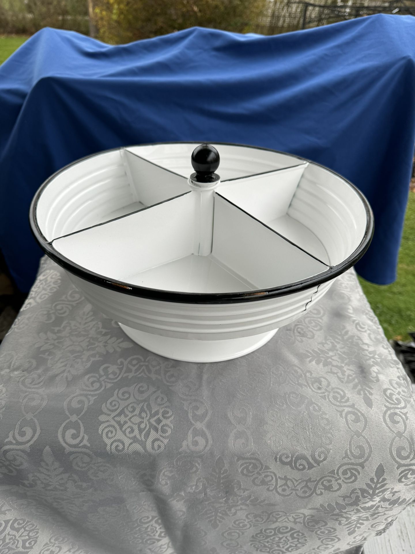 NEW, Lazy Susan Fruit Stand, Swivels