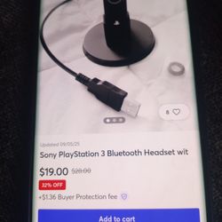 Audifonos Bluetooth Para Sony PlayStation 3 En Buenas Condiciones Trabajando Bien 