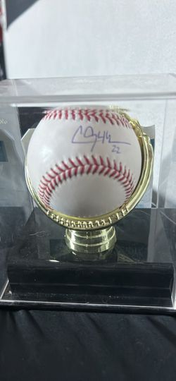 Clayton kershaw signed bobble head