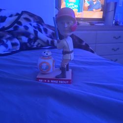 Mike Trout Starwars Bobble Head